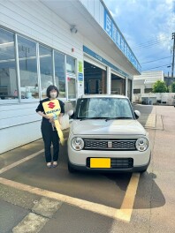Ｎ様　ラパンご納車おめでとうございます！